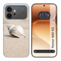 Funda Silicona para Huawei Honor 600 5G diseño Concha Dibujos