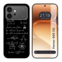 Funda Silicona para Huawei Honor 600 5G diseño Formulas Dibujos