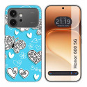 Funda Silicona para Huawei Honor 600 5G diseño Mariposas Dibujos