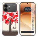 Funda Silicona para Huawei Honor 600 5G diseño Pajaritos Dibujos