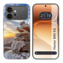 Funda Silicona para Huawei Honor 600 5G diseño Sunset Dibujos