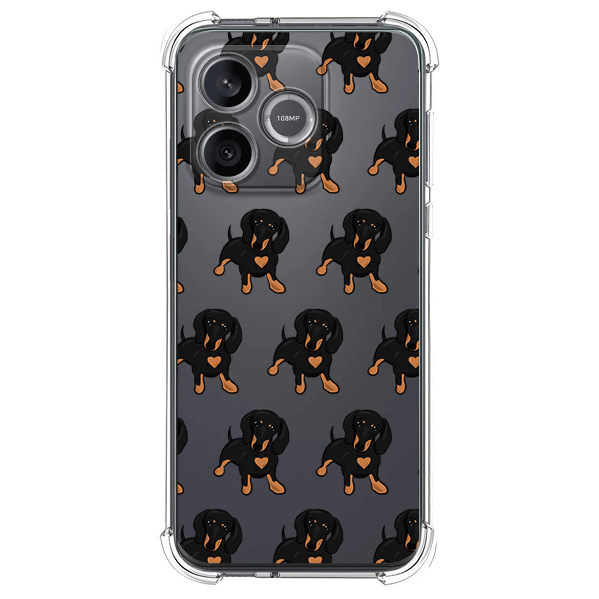 Funda Silicona Antigolpes para Huawei Honor 600 5G diseño Perros 10 Dibujos