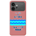Funda Silicona Líquida Rosa para Huawei Honor 600 5G diseño Agua Dibujos