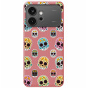 Funda Silicona Líquida Rosa para Huawei Honor 600 5G diseño Catrina Dibujos