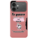 Funda Silicona Líquida Rosa para Huawei Honor 600 5G diseño Vaca Dibujos