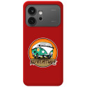 Funda Silicona Líquida Roja para Huawei Honor 600 5G diseño Adventure Dibujos