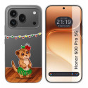 Funda Silicona Transparente para Huawei Honor 600 Pro 5G diseño Suricata Dibujos