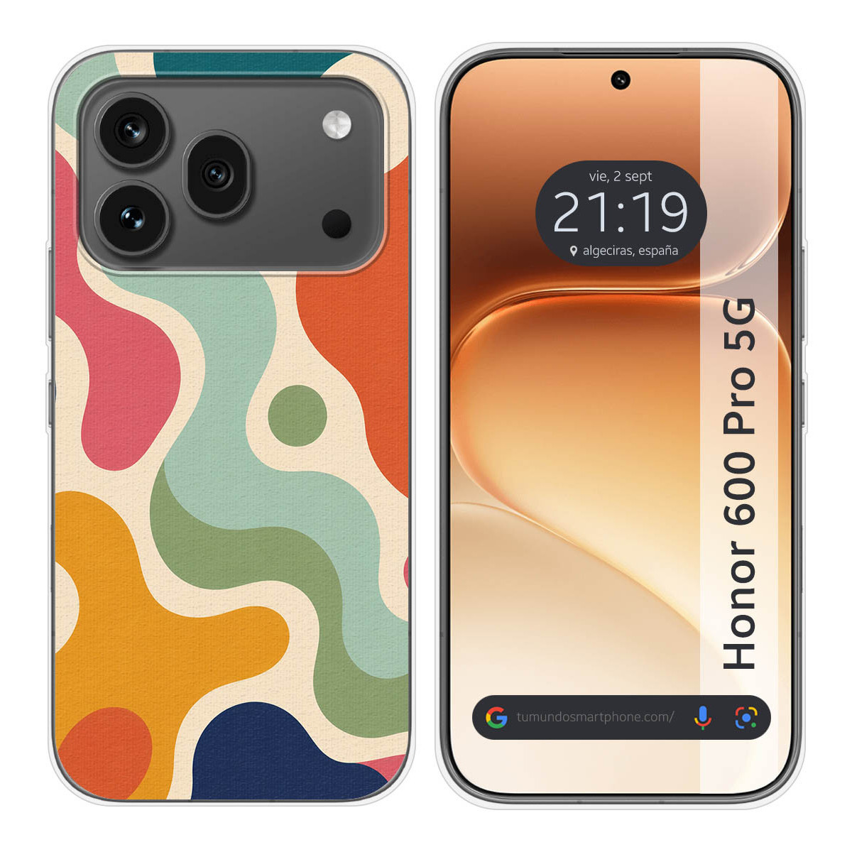 Funda Silicona para Huawei Honor 600 Pro 5G diseño Splash 04 Dibujos