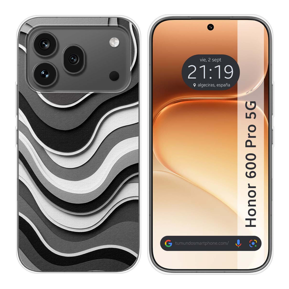 Funda Silicona para Huawei Honor 600 Pro 5G diseño Splash 07 Dibujos