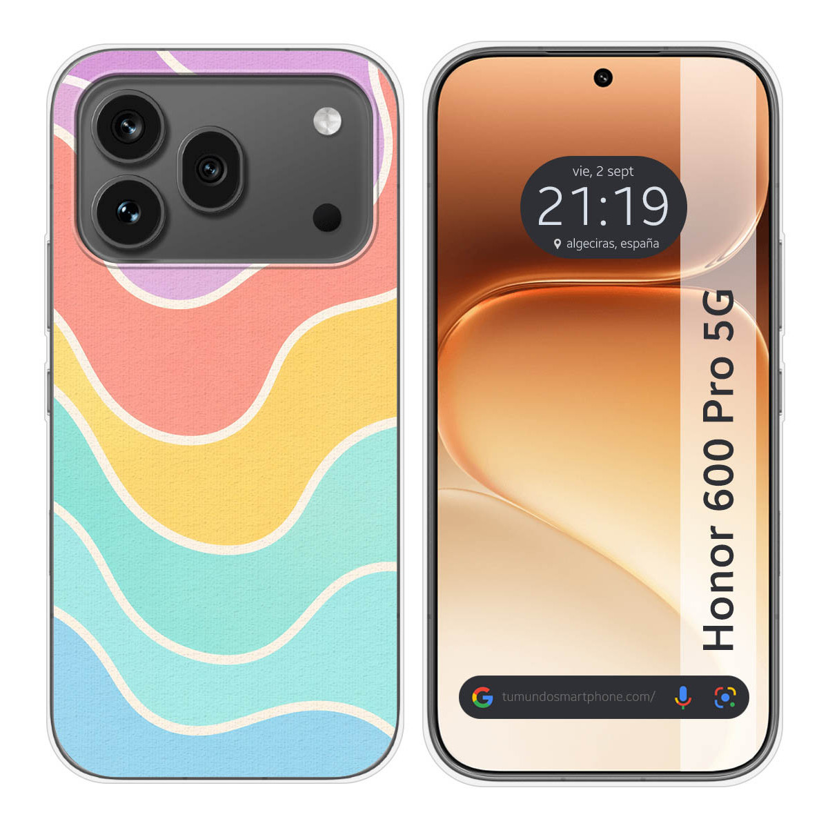 Funda Silicona para Huawei Honor 600 Pro 5G diseño Splash 09 Dibujos