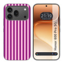 Funda Silicona para Huawei Honor 600 Pro 5G diseño Lines 01 Dibujos