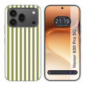 Funda Silicona para Huawei Honor 600 Pro 5G diseño Lines 02 Dibujos