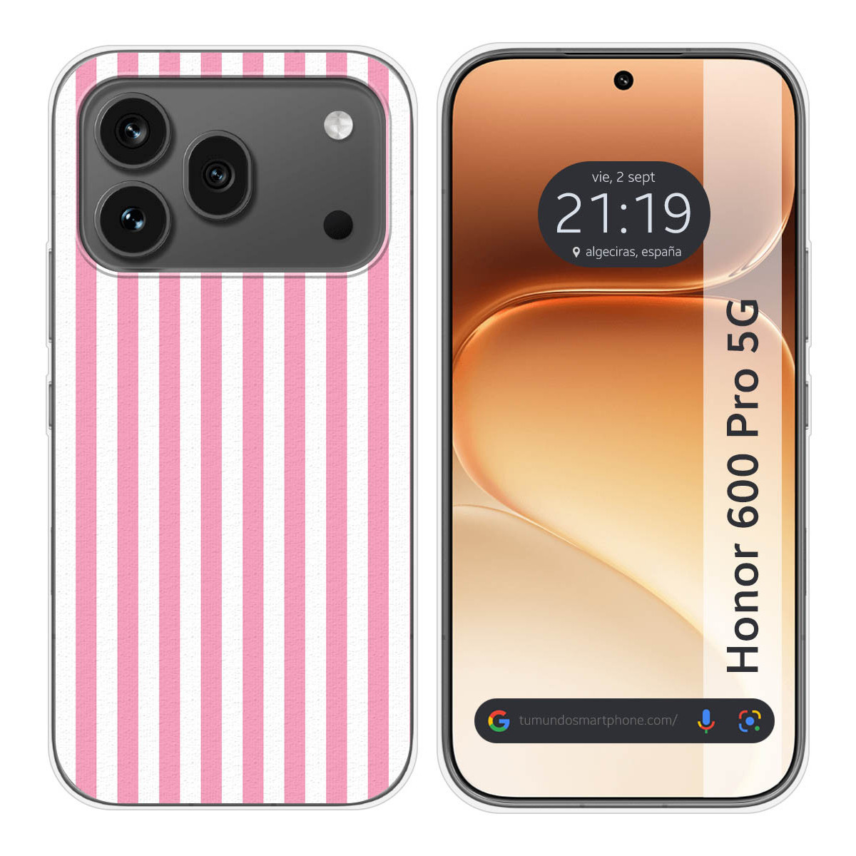 Funda Silicona para Huawei Honor 600 Pro 5G diseño Lines 03 Dibujos