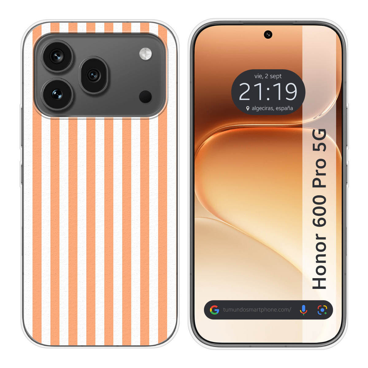 Funda Silicona para Huawei Honor 600 Pro 5G diseño Lines 05 Dibujos