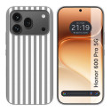 Funda Silicona para Huawei Honor 600 Pro 5G diseño Lines 06 Dibujos