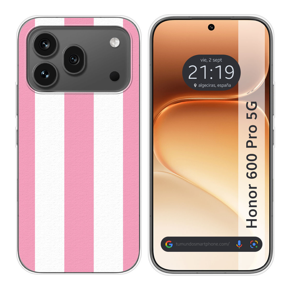 Funda Silicona para Huawei Honor 600 Pro 5G diseño Lines 07 Dibujos