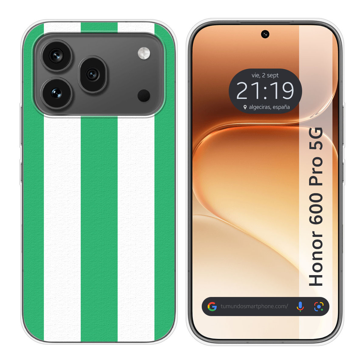 Funda Silicona para Huawei Honor 600 Pro 5G diseño Lines 08 Dibujos