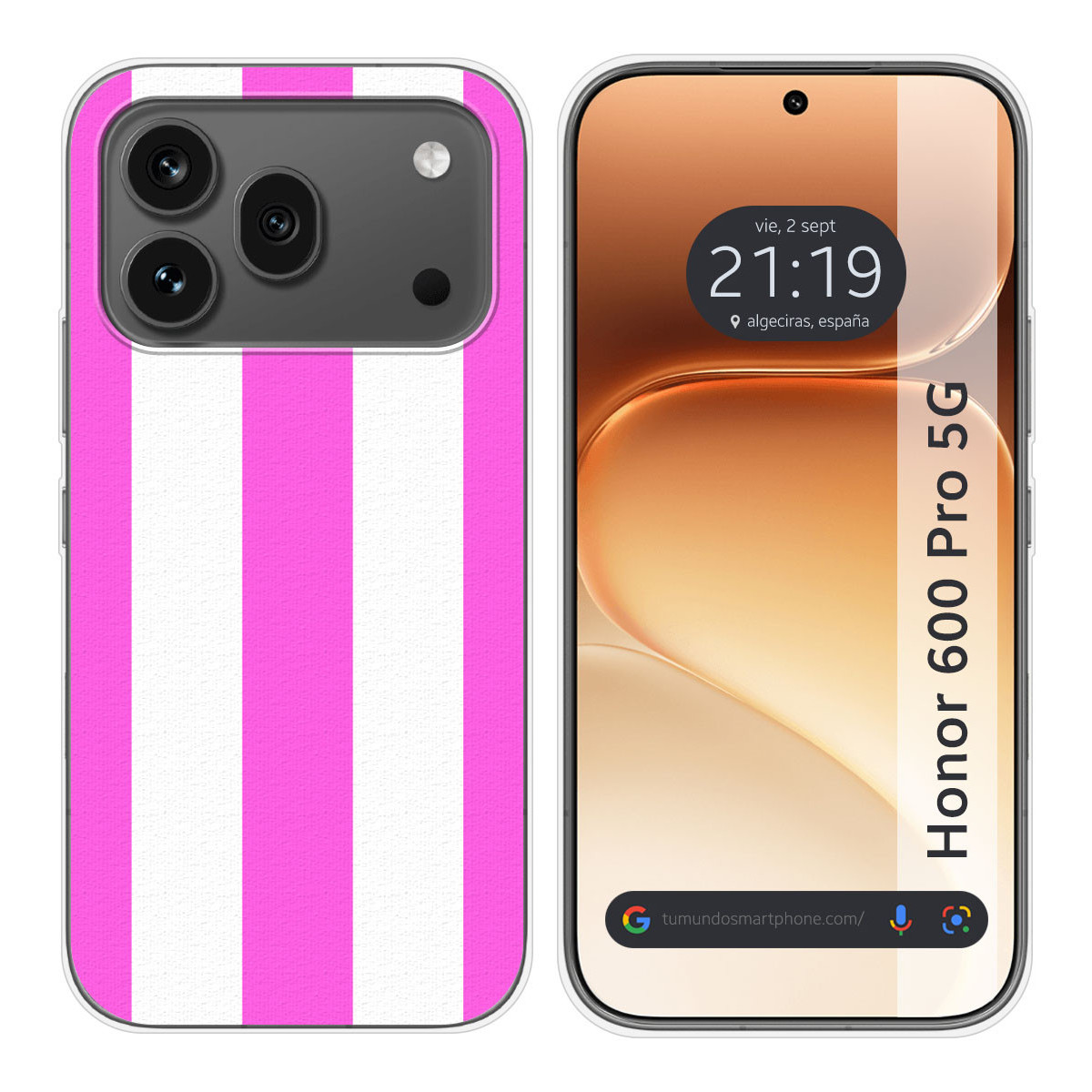 Funda Silicona para Huawei Honor 600 Pro 5G diseño Lines 09 Dibujos