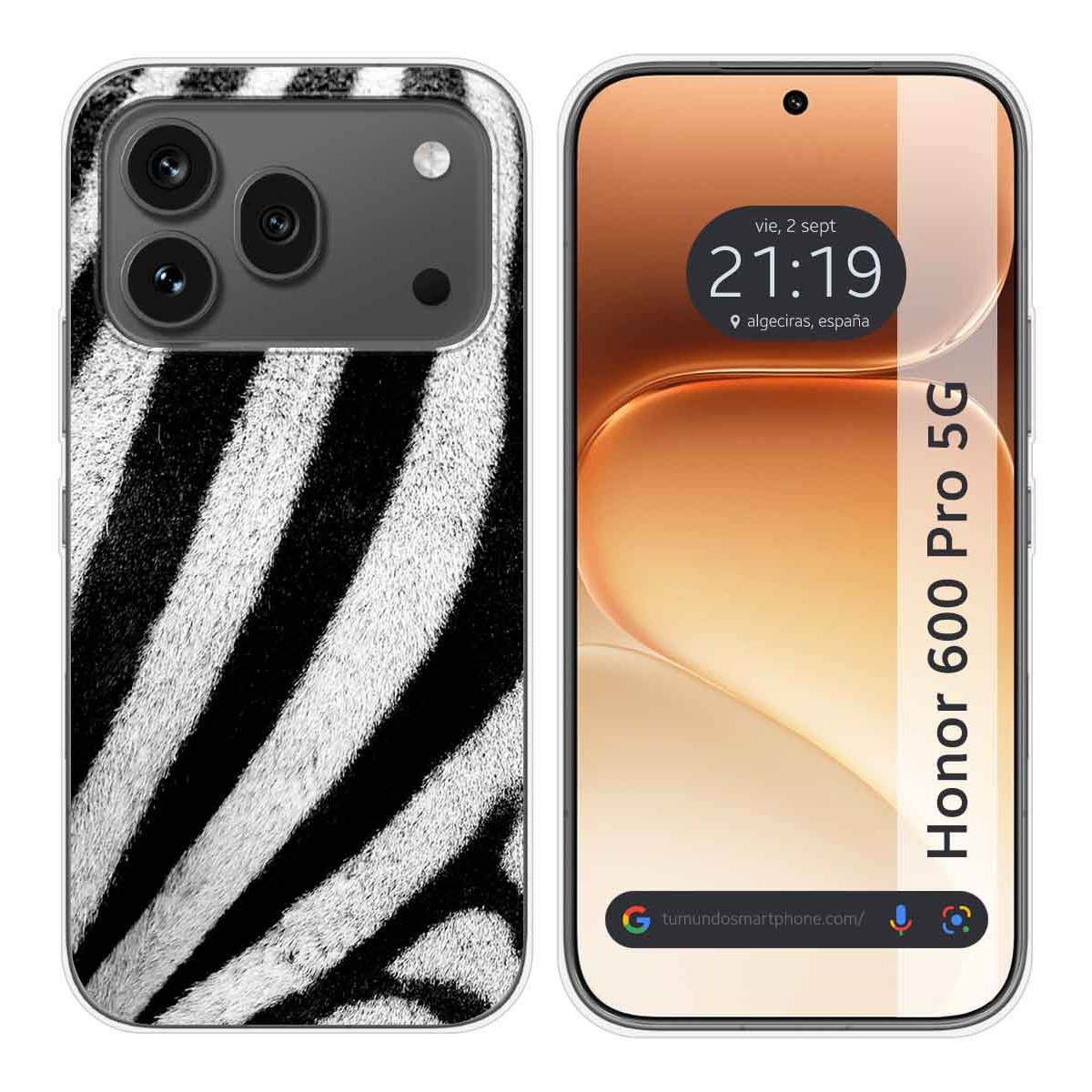 Funda Silicona para Huawei Honor 600 Pro 5G diseño Animal 02 Dibujos