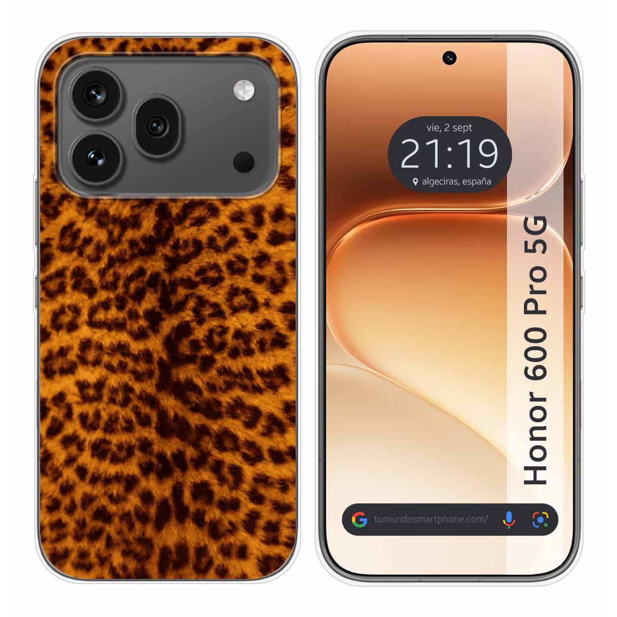 Funda Silicona para Huawei Honor 600 Pro 5G diseño Animal 03 Dibujos