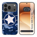 Funda Silicona para Huawei Honor 600 Pro 5G diseño Camuflaje 03 Dibujos