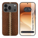 Funda Silicona para Huawei Honor 600 Pro 5G diseño Cuero 01 Dibujos