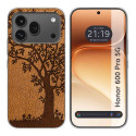 Funda Silicona para Huawei Honor 600 Pro 5G diseño Cuero 03 Dibujos