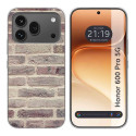 Funda Silicona para Huawei Honor 600 Pro 5G diseño Ladrillo 01 Dibujos
