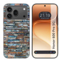 Funda Silicona para Huawei Honor 600 Pro 5G diseño Ladrillo 05 Dibujos