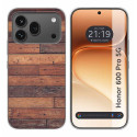 Funda Silicona para Huawei Honor 600 Pro 5G diseño Madera 03 Dibujos