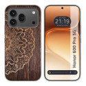 Funda Silicona para Huawei Honor 600 Pro 5G diseño Madera 06 Dibujos