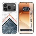Funda Silicona para Huawei Honor 600 Pro 5G diseño Mármol 05 Dibujos
