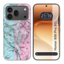 Funda Silicona para Huawei Honor 600 Pro 5G diseño Mármol 08 Dibujos
