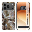 Funda Silicona para Huawei Honor 600 Pro 5G diseño Mármol 14 Dibujos