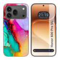Funda Silicona para Huawei Honor 600 Pro 5G diseño Mármol 15 Dibujos