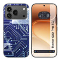 Funda Silicona para Huawei Honor 600 Pro 5G diseño Circuito Dibujos