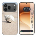 Funda Silicona para Huawei Honor 600 Pro 5G diseño Concha Dibujos