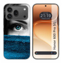 Funda Silicona para Huawei Honor 600 Pro 5G diseño Ojo Dibujos