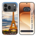 Funda Silicona para Huawei Honor 600 Pro 5G diseño Paris Dibujos