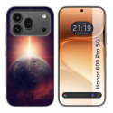 Funda Silicona para Huawei Honor 600 Pro 5G diseño Tierra Dibujos
