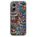 Funda Silicona Antigolpes para Huawei Honor 600 Pro 5G diseño Flores 04 Dibujos