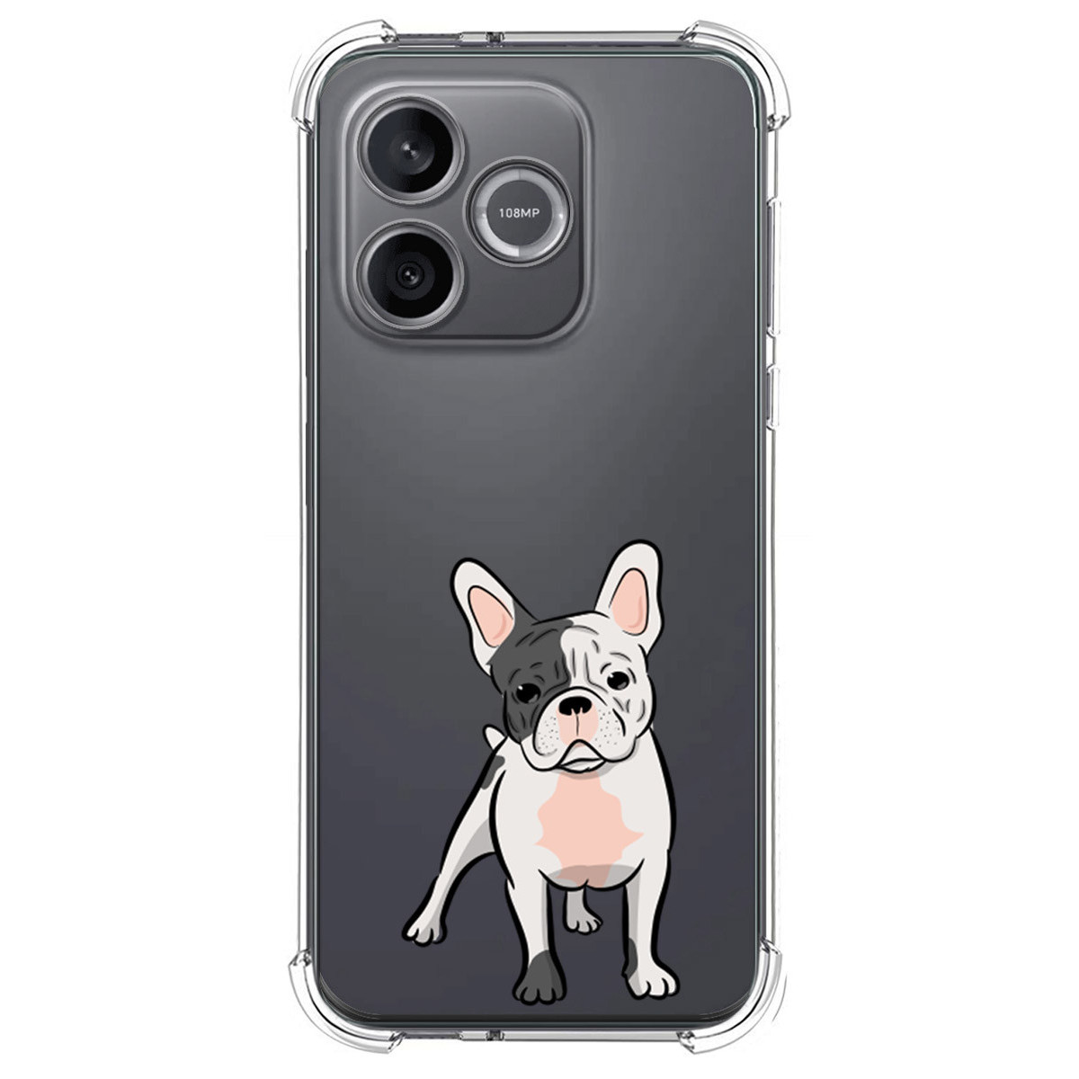 Funda Silicona Antigolpes para Huawei Honor 600 Pro 5G diseño Perros 06 Dibujos