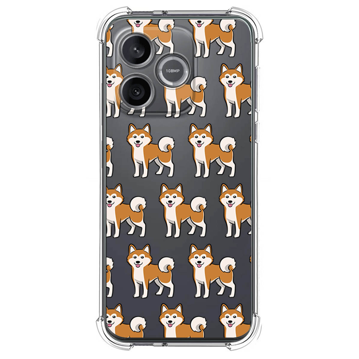 Funda Silicona Antigolpes para Huawei Honor 600 Pro 5G diseño Perros 08 Dibujos