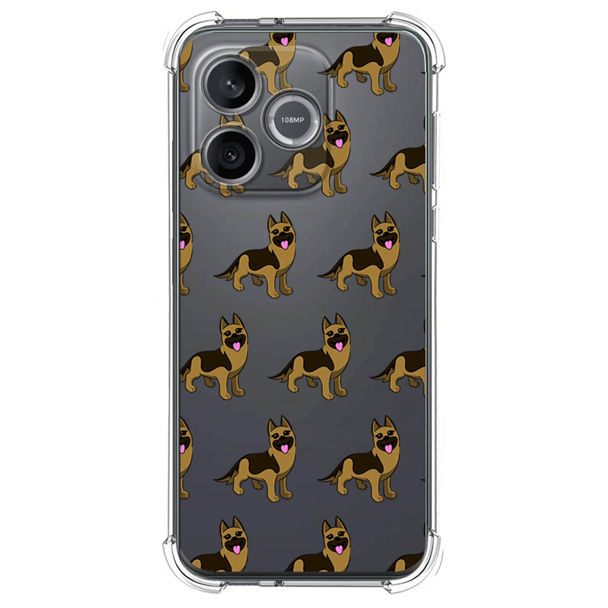 Funda Silicona Antigolpes para Huawei Honor 600 Pro 5G diseño Perros 09 Dibujos