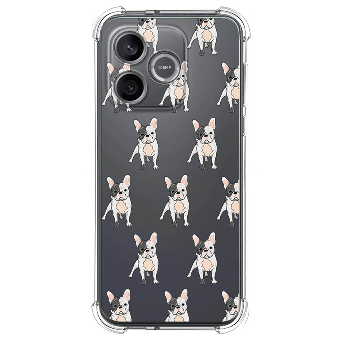 Funda Silicona Antigolpes para Huawei Honor 600 Pro 5G diseño Perros 12 Dibujos