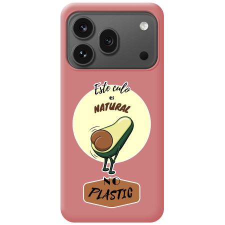 Funda Silicona Líquida Rosa para Huawei Honor 600 Pro 5G diseño Culo Natural Dibujos