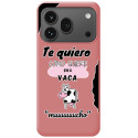 Funda Silicona Líquida Rosa para Huawei Honor 600 Pro 5G diseño Vaca Dibujos