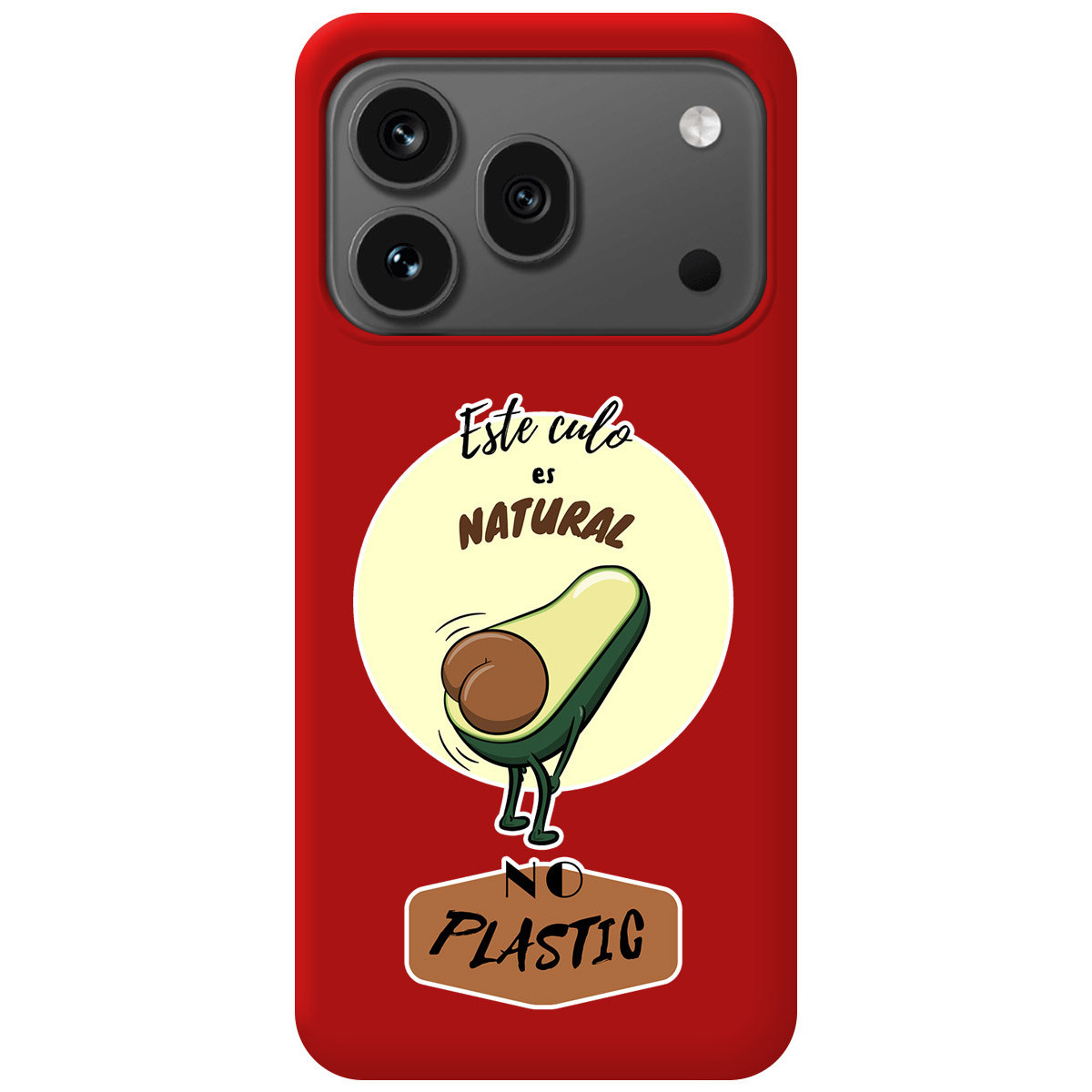 Funda Silicona Líquida Roja para Huawei Honor 600 Pro 5G diseño Culo Natural Dibujos