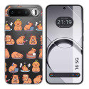 Funda Silicona Transparente para Realme 16 5G diseño Capibara 01 Dibujos