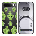 Funda Silicona Transparente para Realme 16 5G diseño Cactus Dibujos